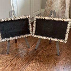Wedding sign/easel blackboard DIY